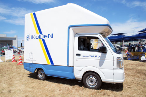 トイレカー　乗車体験